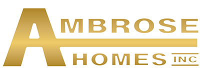 ambrose homes logo white