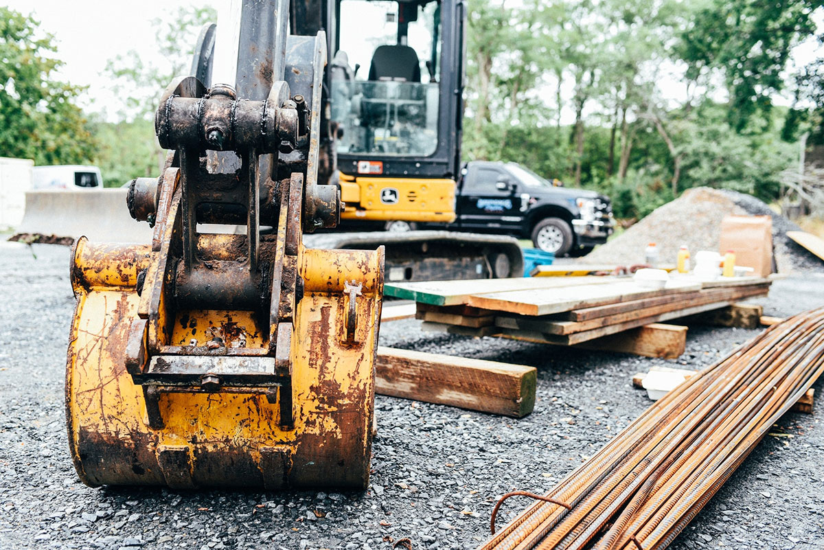 excavation company website design