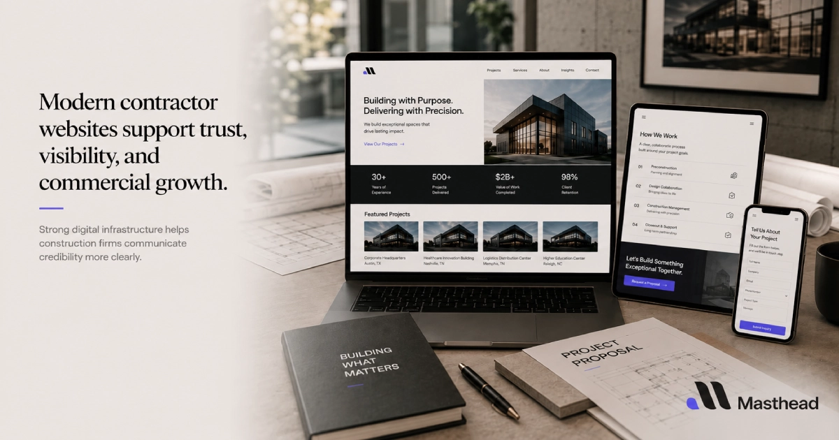 modern contractor support trust visibility and growth